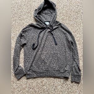 Sundry leopard hoodie size 1